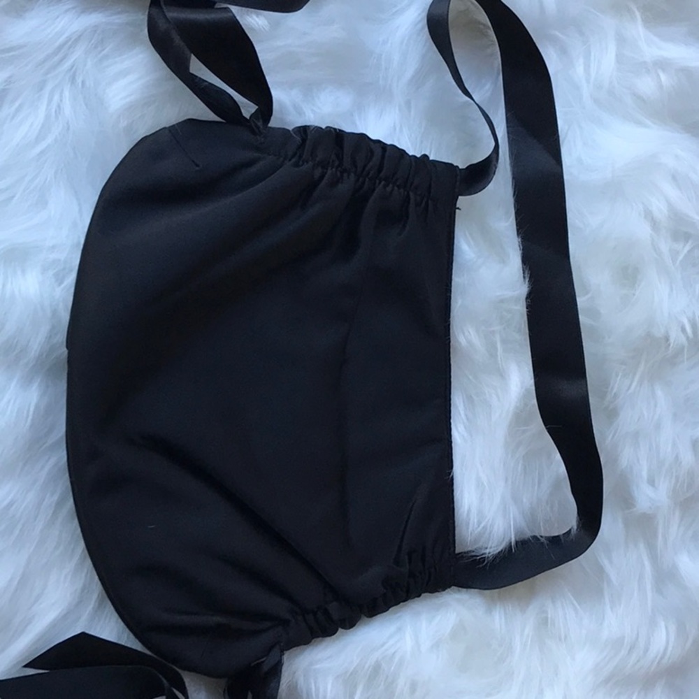 Silk evening bag